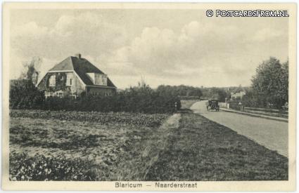 Blaricum, Naarderstraat ansichtkaart: Blaricum, Naarderstraat