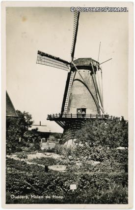 Ouddorp, Molen de Hoop ansichtkaart: Ouddorp, Molen de Hoop