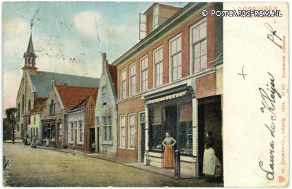 ansichtkaart: Loosduinen, Wilhelminastraaat