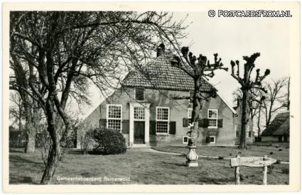 Ruinerwold, Gemeenteboerderij ansichtkaart: Ruinerwold, Gemeenteboerderij