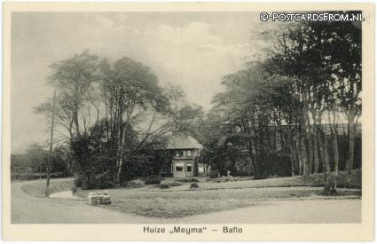 ansichtkaart: Baflo, Huize 'Meijma'
