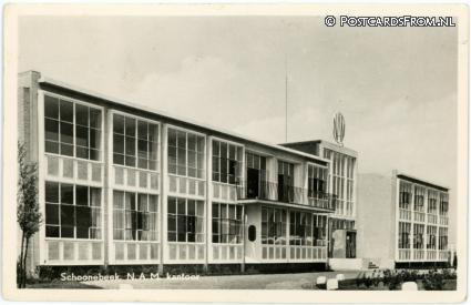 Schoonebeek, N.A.M. kantoor ansichtkaart: Schoonebeek, N.A.M. kantoor