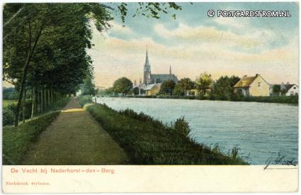 ansichtkaart: Nederhorst den Berg, De Vecht