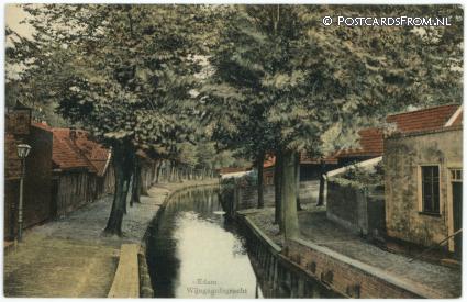 ansichtkaart: Edam, Wijngaardsgracht