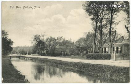 ansichtkaart: Itens, Ned. Herv. Pastorie, Ytens