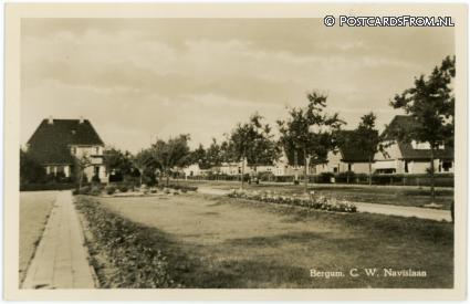 Bergum, C.W. Navislaan ansichtkaart: Bergum, C.W. Navislaan
