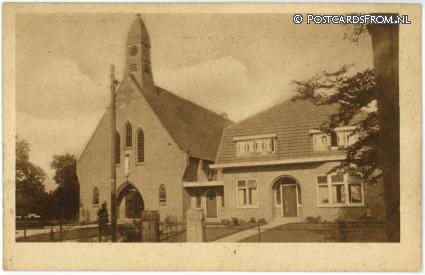 ansichtkaart: Maarn,  Amersfoortseweg 48. Reklamekaart G.M.J. Swart, Ruyterweg, A'dam