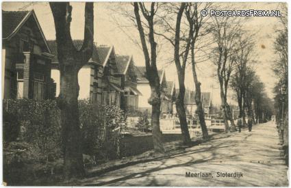 ansichtkaart: Sloterdijk, Meerlaan