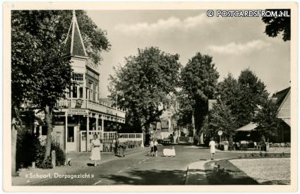 ansichtkaart: Schoorl, Dorpsgezicht