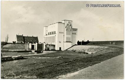 Medemblik, Gemaal 'Lely' ansichtkaart: Medemblik, Gemaal 'Lely'