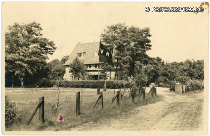 ansichtkaart: Naarden Valkeveen, Gustav Briegleb-huis
