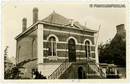 Baarle-Hertog, Gemeentehuis ansichtkaart: Baarle-Hertog, Gemeentehuis