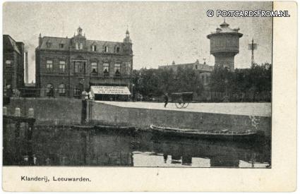 Leeuwarden, Klanderij ansichtkaart: Leeuwarden, Klanderij
