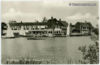 ansichtkaart: Eernewoude, Hotel 'Princenhof'