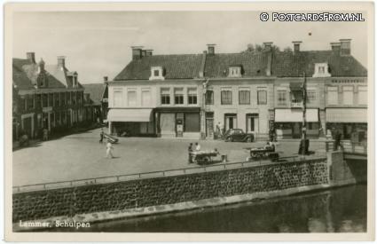 ansichtkaart: Lemmer, Schulpen