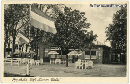 ansichtkaart: Appelscha, Cafe 'Duinen-Zathe'