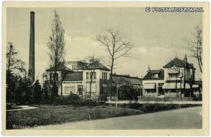 ansichtkaart: Wolvega, Coop. Zuivelfabriek