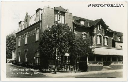 Houthem, Hotel van de Weijer ansichtkaart: Houthem, Hotel van de Weijer