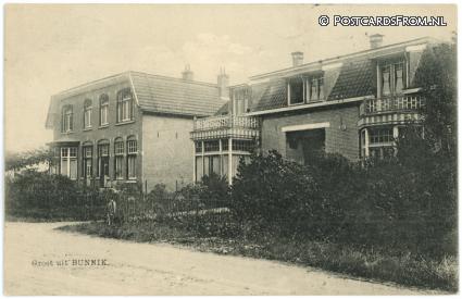 ansichtkaart: Bunnik, Groet uit