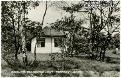 ansichtkaart: Leersum, Bungalowpark 'Nieuw Wildenburg'