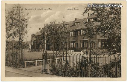 Katwijk aan Zee, Ingang Dorp ansichtkaart: Katwijk aan Zee, Ingang Dorp