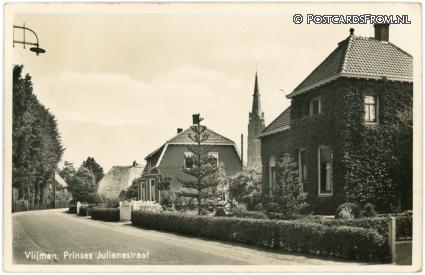 ansichtkaart: Vlijmen, Prinses Julianastraat