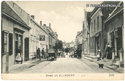 Klundert, Groet uit. Bonds Hotel A.N.W.B. ansichtkaart: Klundert, Groet uit. Bonds Hotel A.N.W.B.
