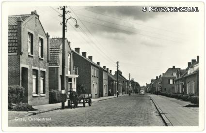 Gilze, Oranjestraat ansichtkaart: Gilze, Oranjestraat