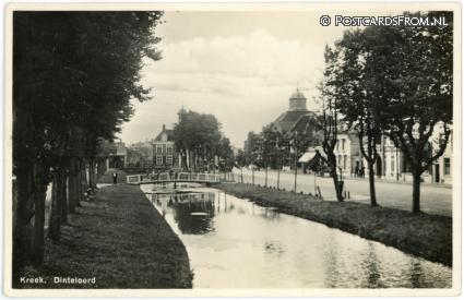 Dinteloord, Kreek ansichtkaart: Dinteloord, Kreek