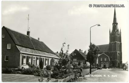 Den Dungen, R.K. Kerk ansichtkaart: Den Dungen, R.K. Kerk