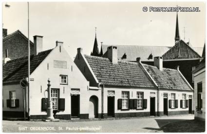 Sint-Oedenrode, St. Paulus-gasthuisjes ansichtkaart: Sint-Oedenrode, St. Paulus-gasthuisjes