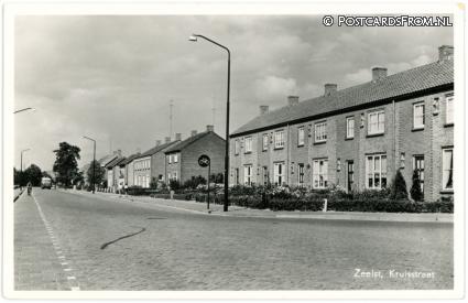 ansichtkaart: Veldhoven Zeelst, Kruisstraat