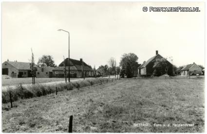 Netersel, Fons v.d. Heijdenstraat ansichtkaart: Netersel, Fons v.d. Heijdenstraat