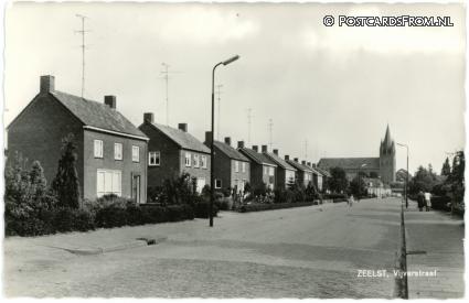 ansichtkaart: Veldhoven Zeelst, Vijverstraat