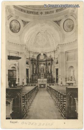 ansichtkaart: Oudenbosch, Instituur 'St. Louis'. Kapel