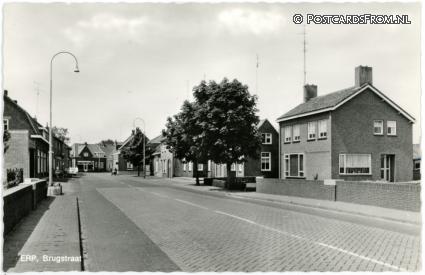 ansichtkaart: Erp, Brugstraat