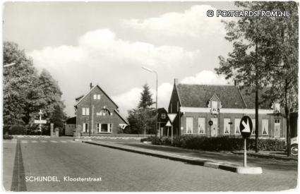 Schijndel, Kloosterstraat ansichtkaart: Schijndel, Kloosterstraat