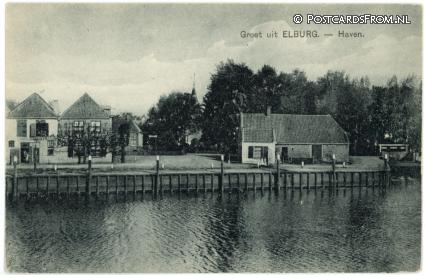 ansichtkaart: Elburg, Haven