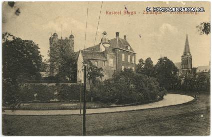 ansichtkaart: 's-Heerenberg, Kasteel Bergh - Zuidzijde