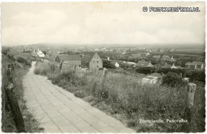 Zoutelande, Panorama ansichtkaart: Zoutelande, Panorama