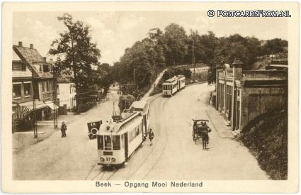 ansichtkaart: Beek-Ubbergen, Opgang Mooi Nederland