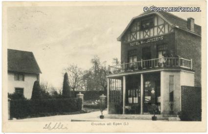 ansichtkaart: Epen, Hotel Wed. Janssens