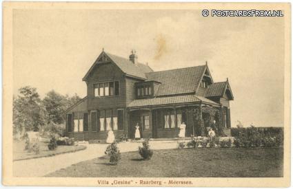 ansichtkaart: Meerssen, Villa 'Gesine' - Raarberg