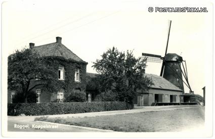 ansichtkaart: Roggel, Koppelstraat