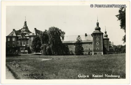 ansichtkaart: Gulpen, Kasteel Neubourg