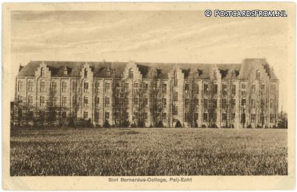 ansichtkaart: Pey, Echt. Sint Bernardus-College