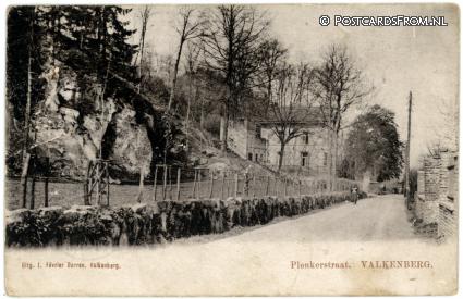 ansichtkaart: Valkenburg LB, Plenkertstraat