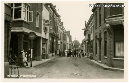 Boxmeer, Steenstraat ansichtkaart: Boxmeer, Steenstraat