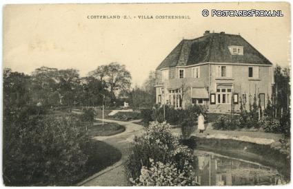 ansichtkaart: Oosterland ZL, Villa Oostkenhil
