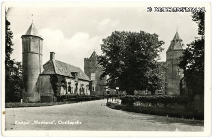ansichtkaart: Oostkapelle, Kasteel 'Westhove'